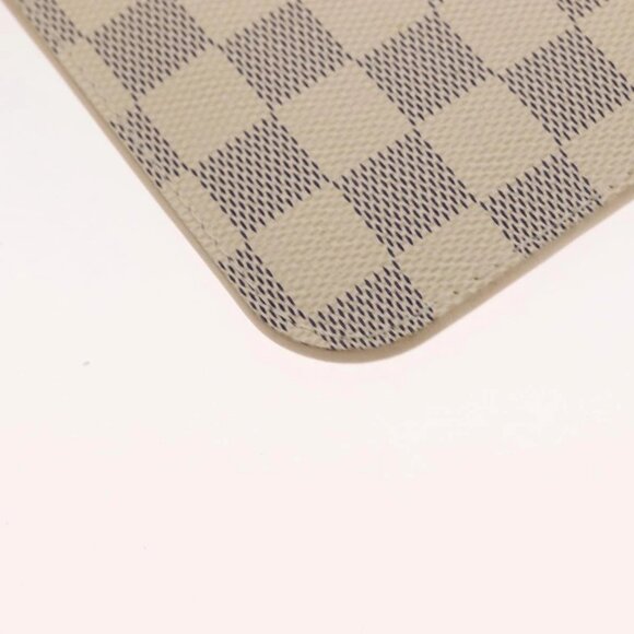 LOUIS VUITTON Damier Azur Neverfull PM Pouch Accessory Pouch LV Auth BA6980 - Picture 5 of 16